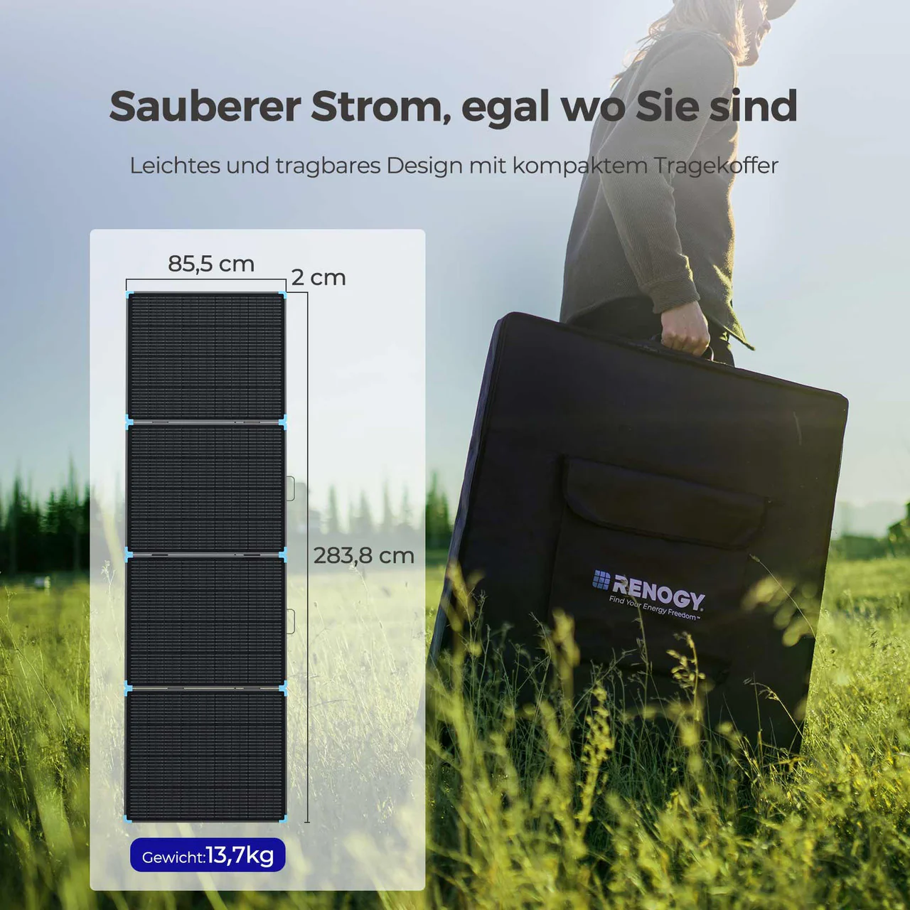 400W leichte tragbare Solartasche - Image 5